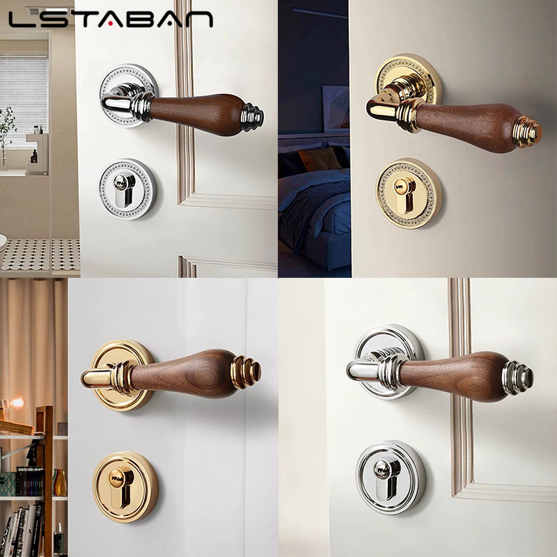 Furniture Hardware Lock - Fechadura de porta universal com puxador