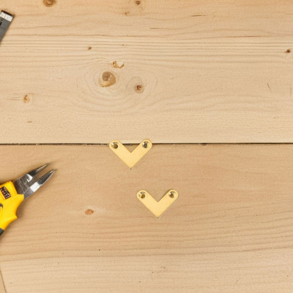 Furniture Hardware Repair - 10 Peças de Suportes de Canto