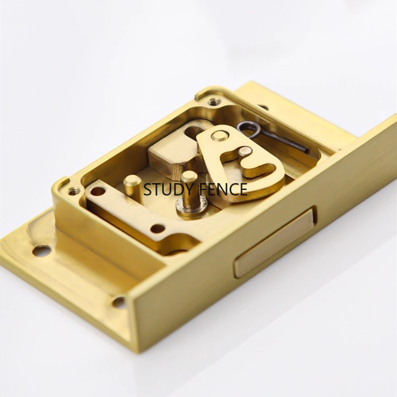 Furniture Hardware Lock - Fechadura de gaveta de metal antigo,