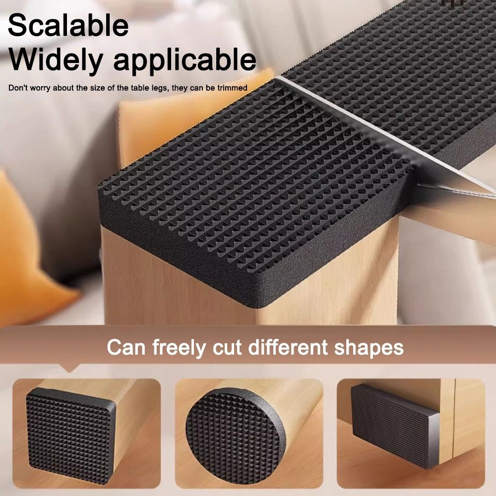 Furniture Foot Pad - Protetores Antiderrapantes para Móveis DIY, Tapetes