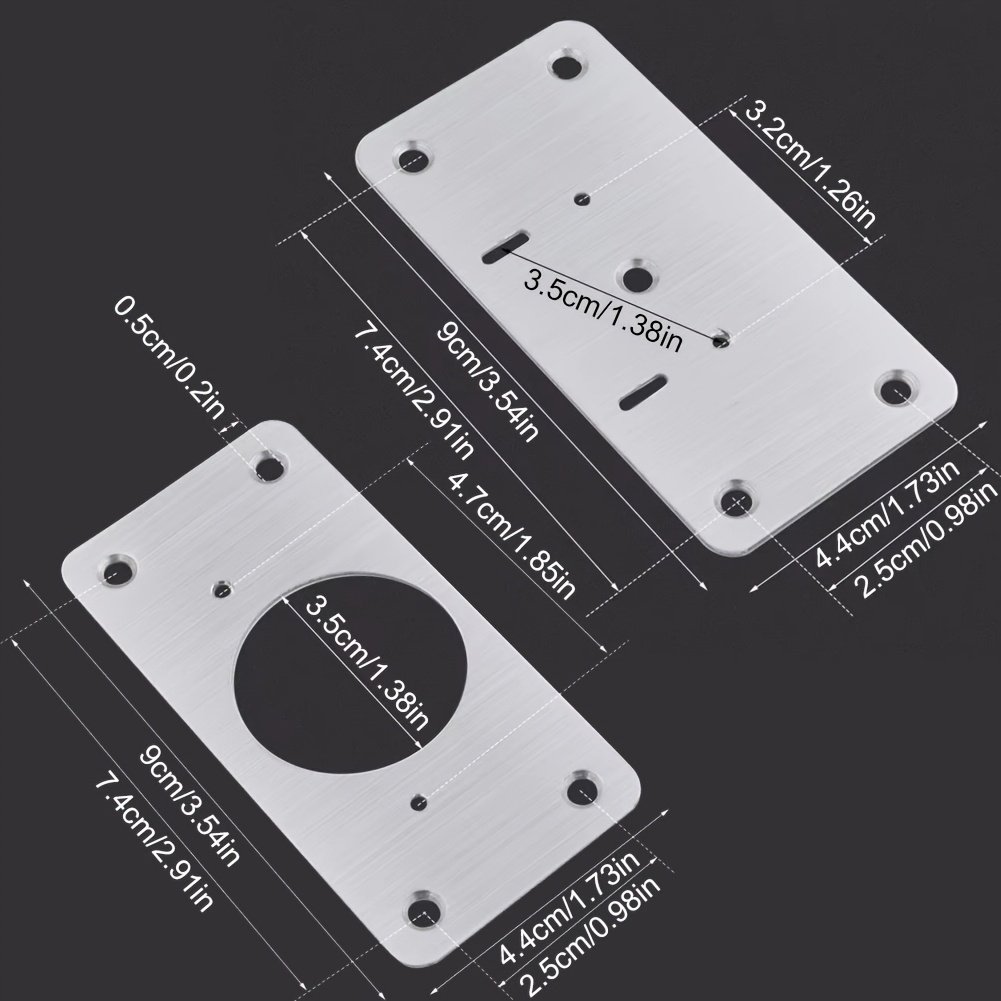 4 Pares de Placas de Reparo de - Furniture Hardware Repair avaliação e preço