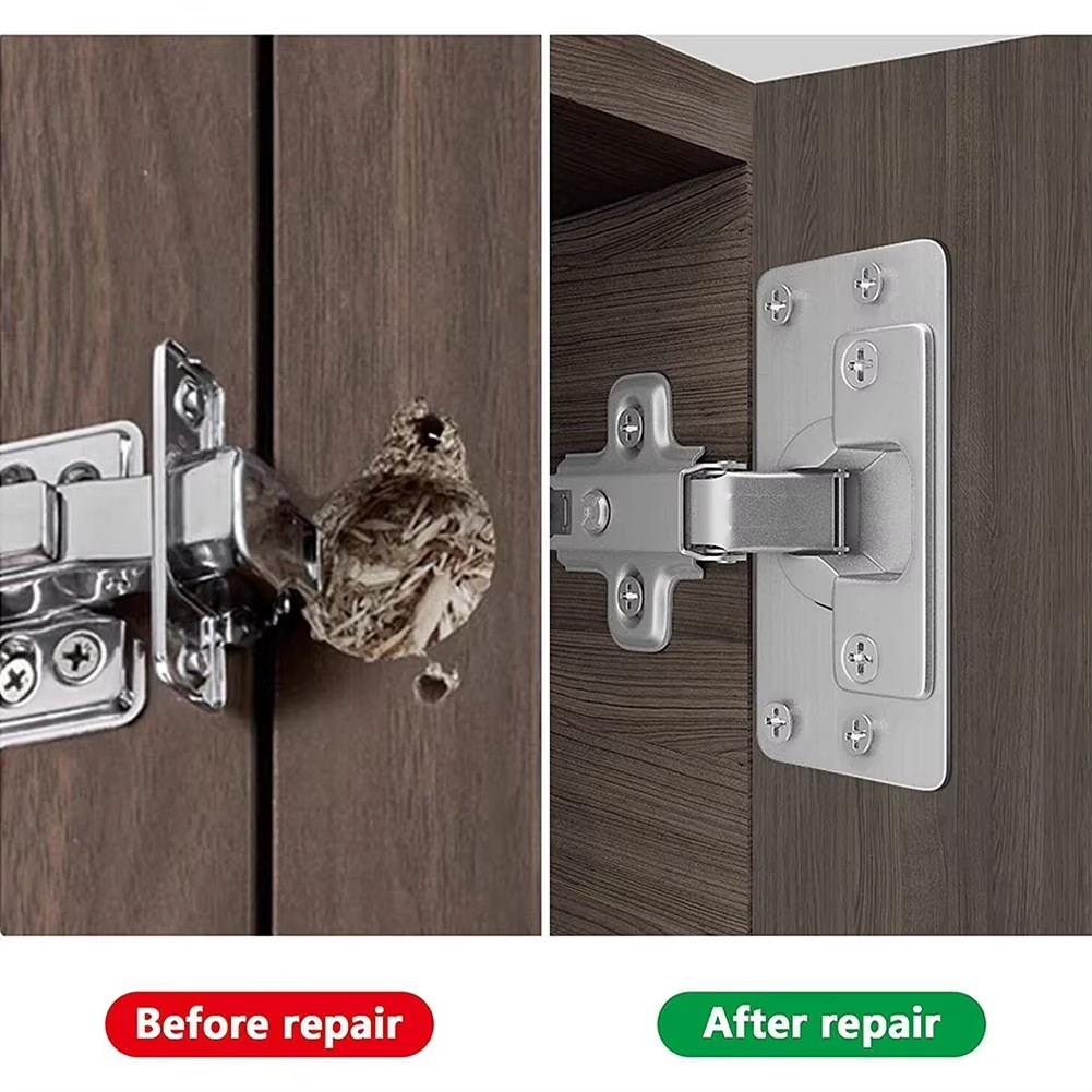 4 Pares de Placas de Reparo de - Furniture Hardware Repair avaliação e preço