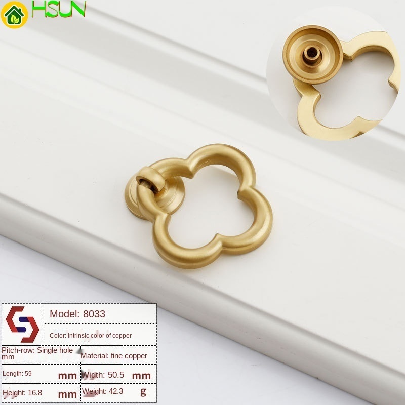 Alça de armário de cobre puro  - Furniture Hardware Paint avaliação e preço
