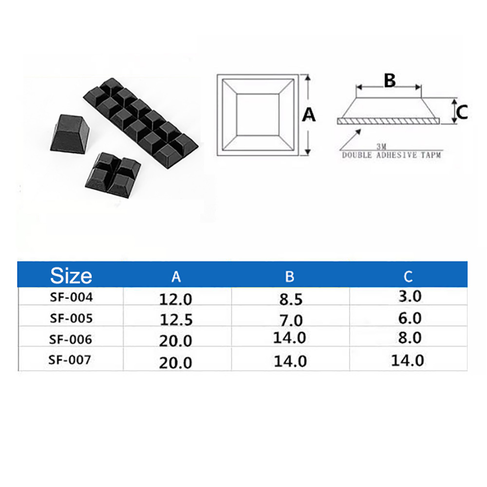10/20 pçs móveis auto-adesivo  - Furniture Foot Pad avaliação e preço