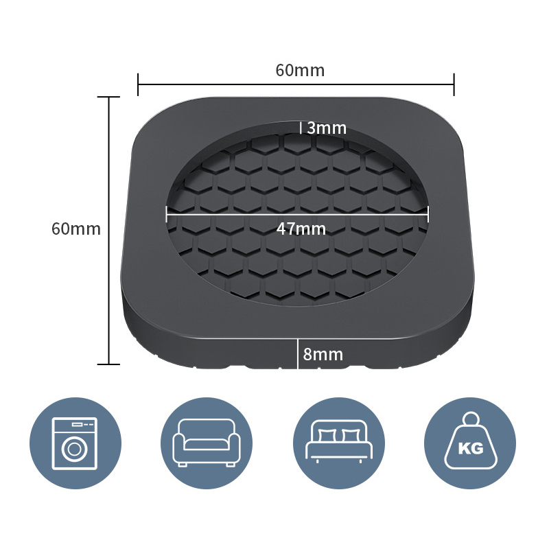 Kit com 4 Protetores Antivibra - Furniture Foot Pad avaliação e preço