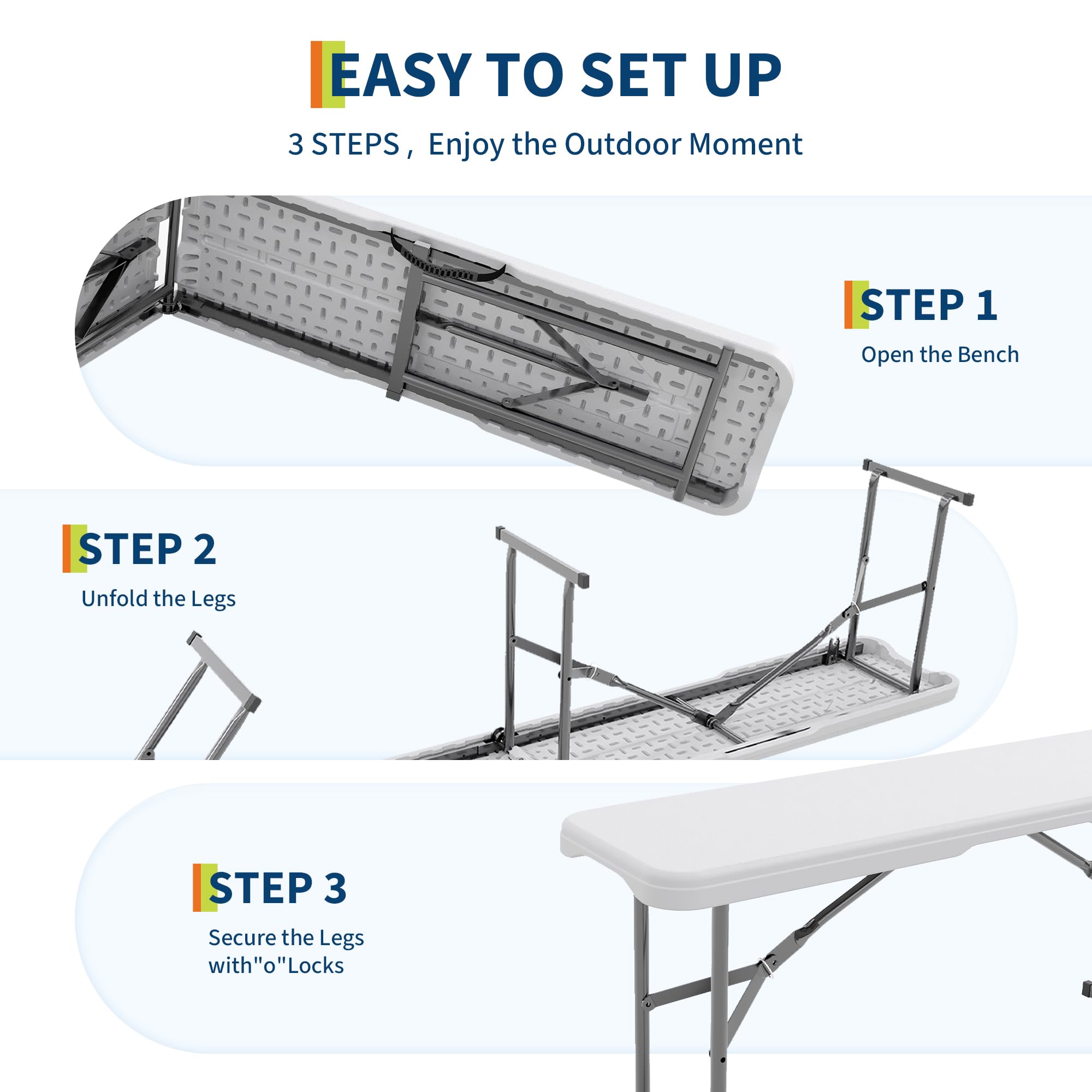 Conjunto com 2 Bancos Dobrávei - Furniture Hardware Design avaliação e preço