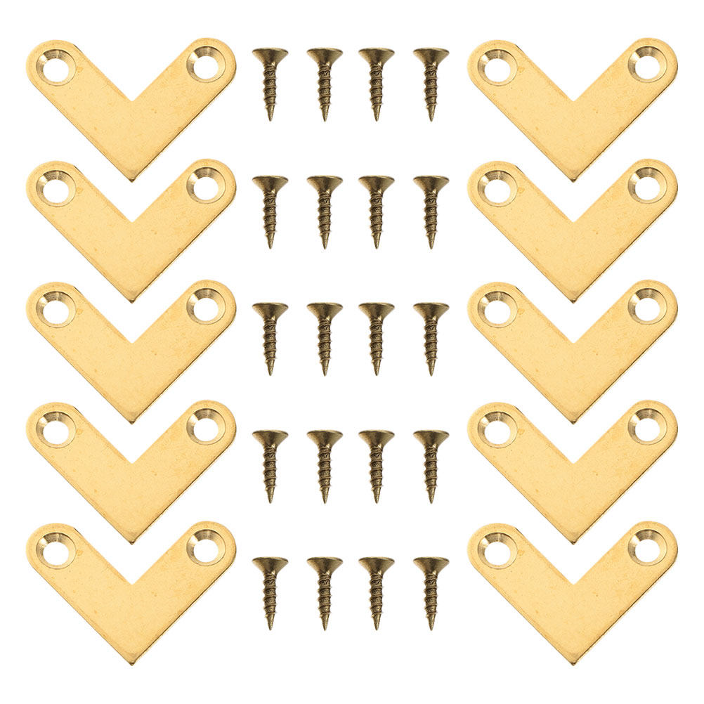 10 Peças de Suportes de Canto  - Furniture Hardware Repair avaliação e preço