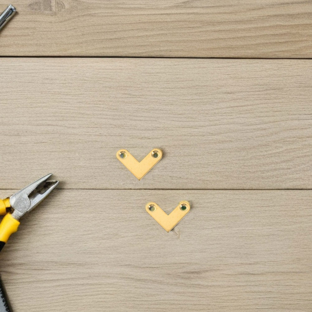 10 Peças de Suportes de Canto  - Furniture Hardware Repair avaliação e preço