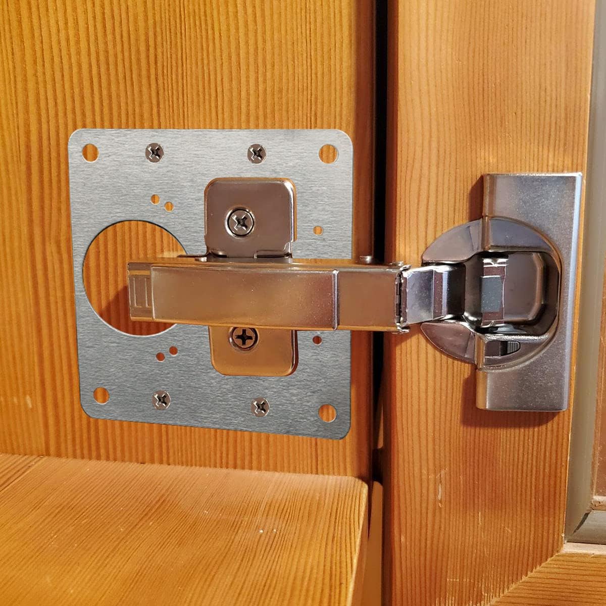 Placa de Reparo para Dobradiça - Furniture Hardware Repair avaliação e preço