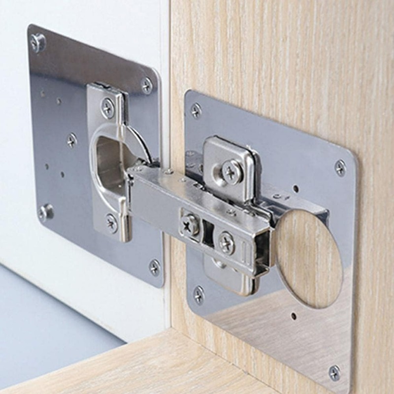 Placa de Reparo para Dobradiça - Furniture Hardware Repair avaliação e preço