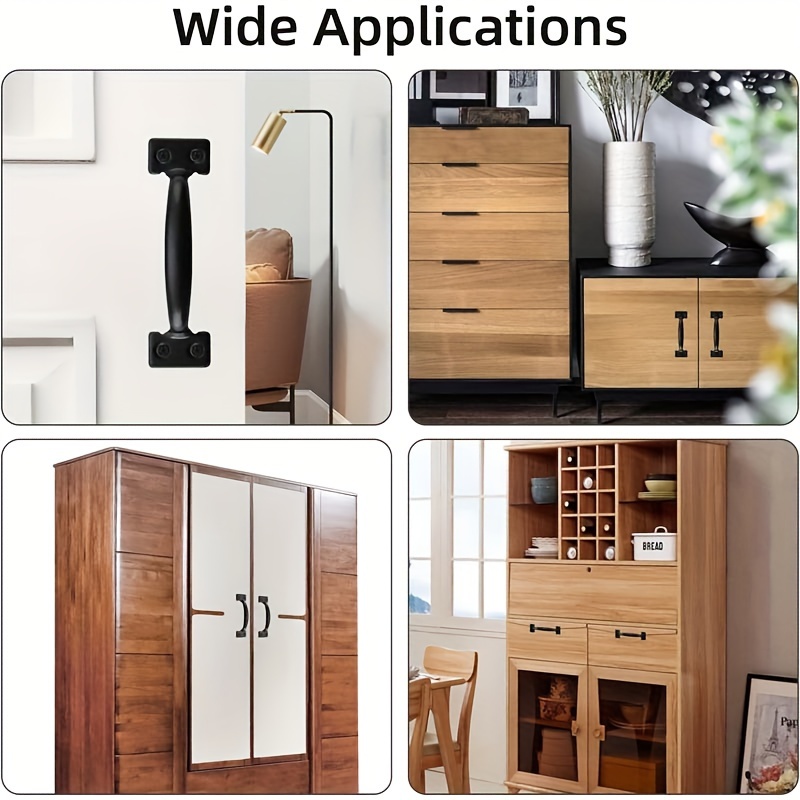 2 Peças Puxadores de Ferro DIY - Furniture Hardware Parts avaliação e preço