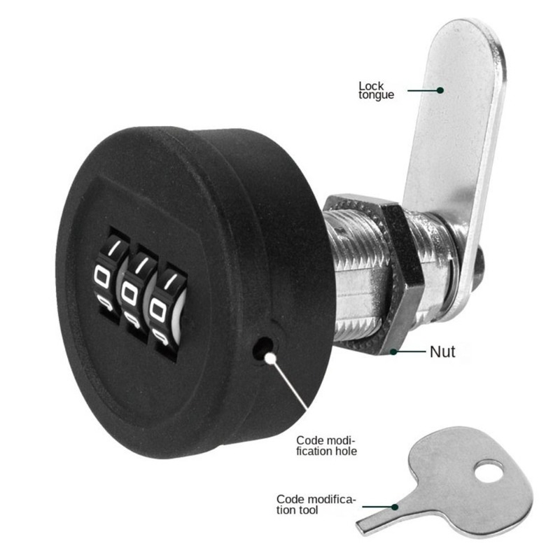 Fechadura com senha para gavet - Furniture Hardware Lock avaliação e preço